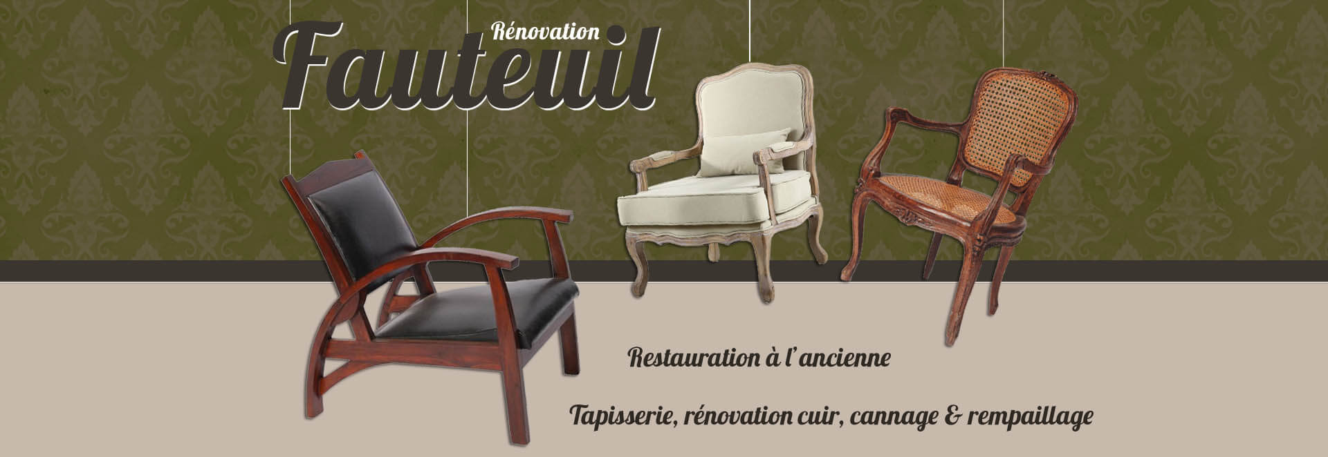 Rénovation fauteuil